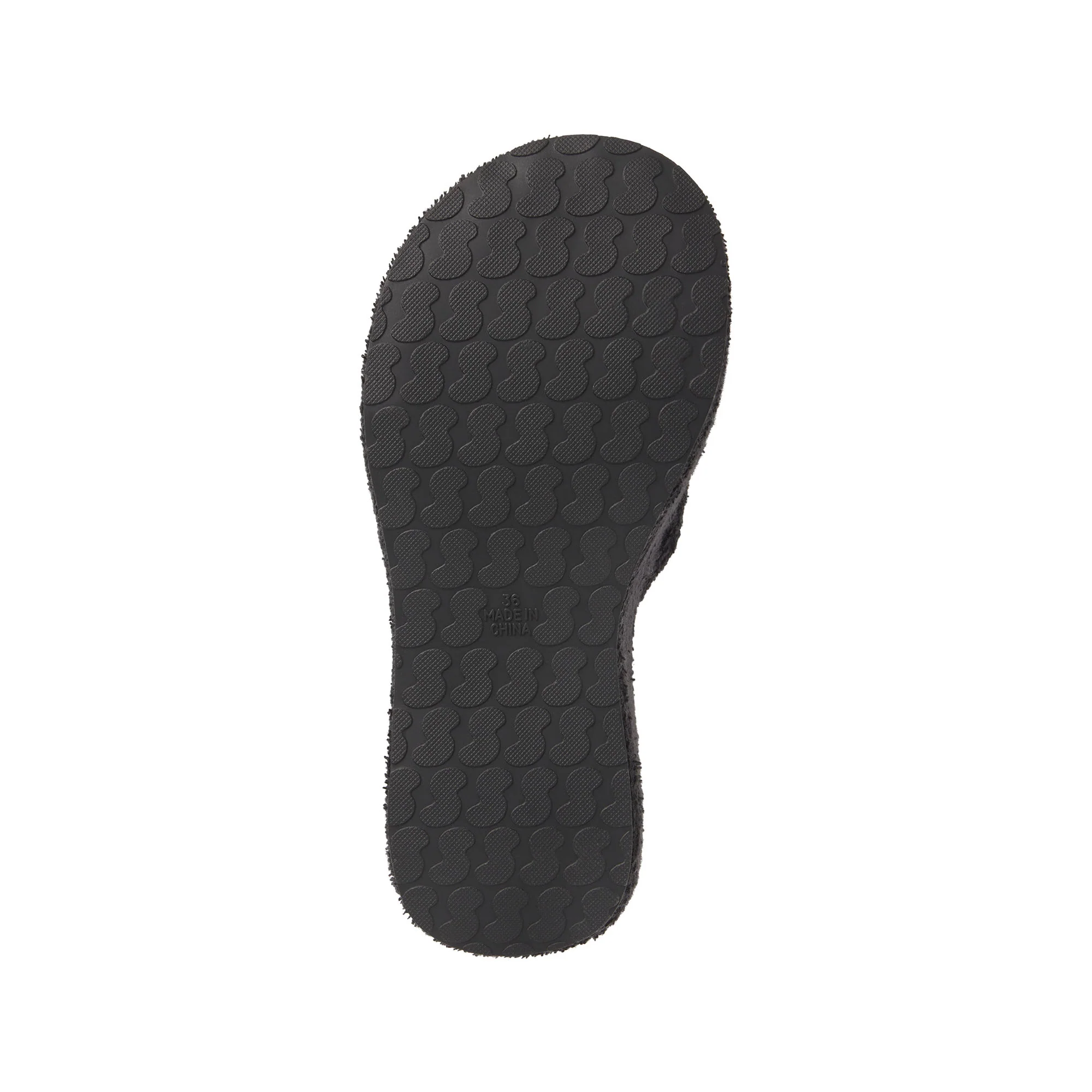 TERRY PLATFORM SANDAL | ONYX - Image 7