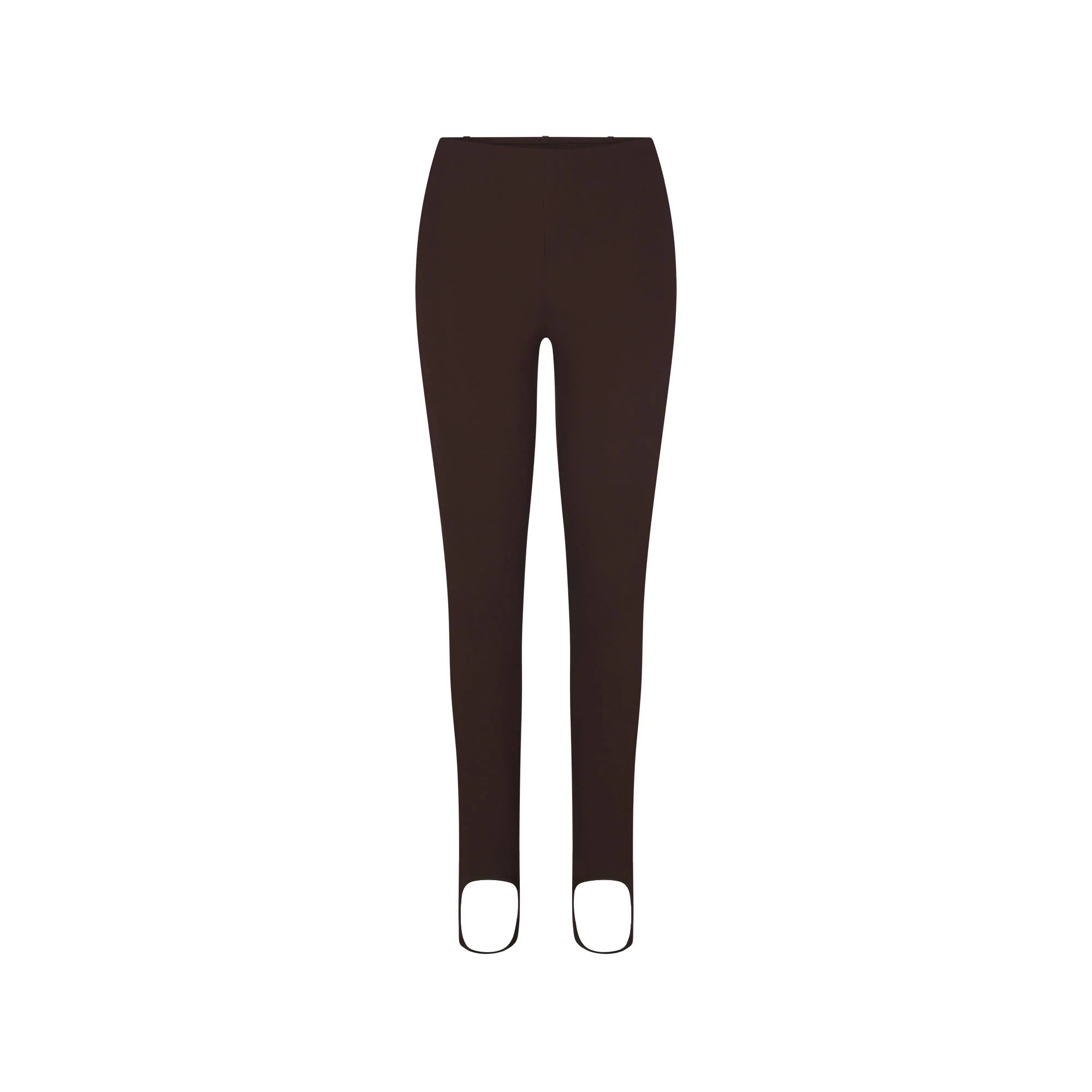 THE ESSENTIAL COLLECTION HIGH-WAISTED STIRRUP LEGGING | ESPRESSO