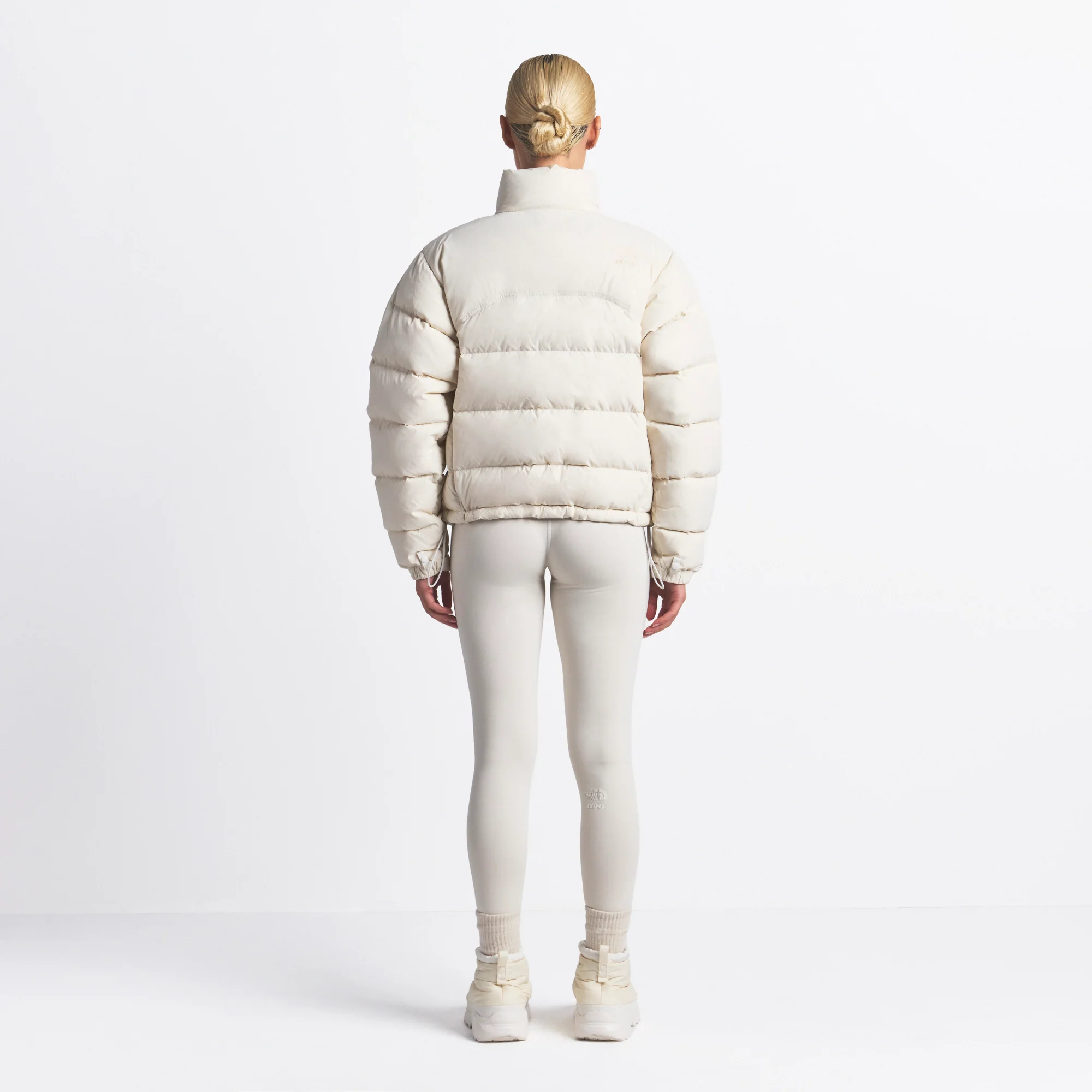THE NORTH FACE X SKIMS 2000 RETRO NUPTSE JACKET | BONE - Image 5