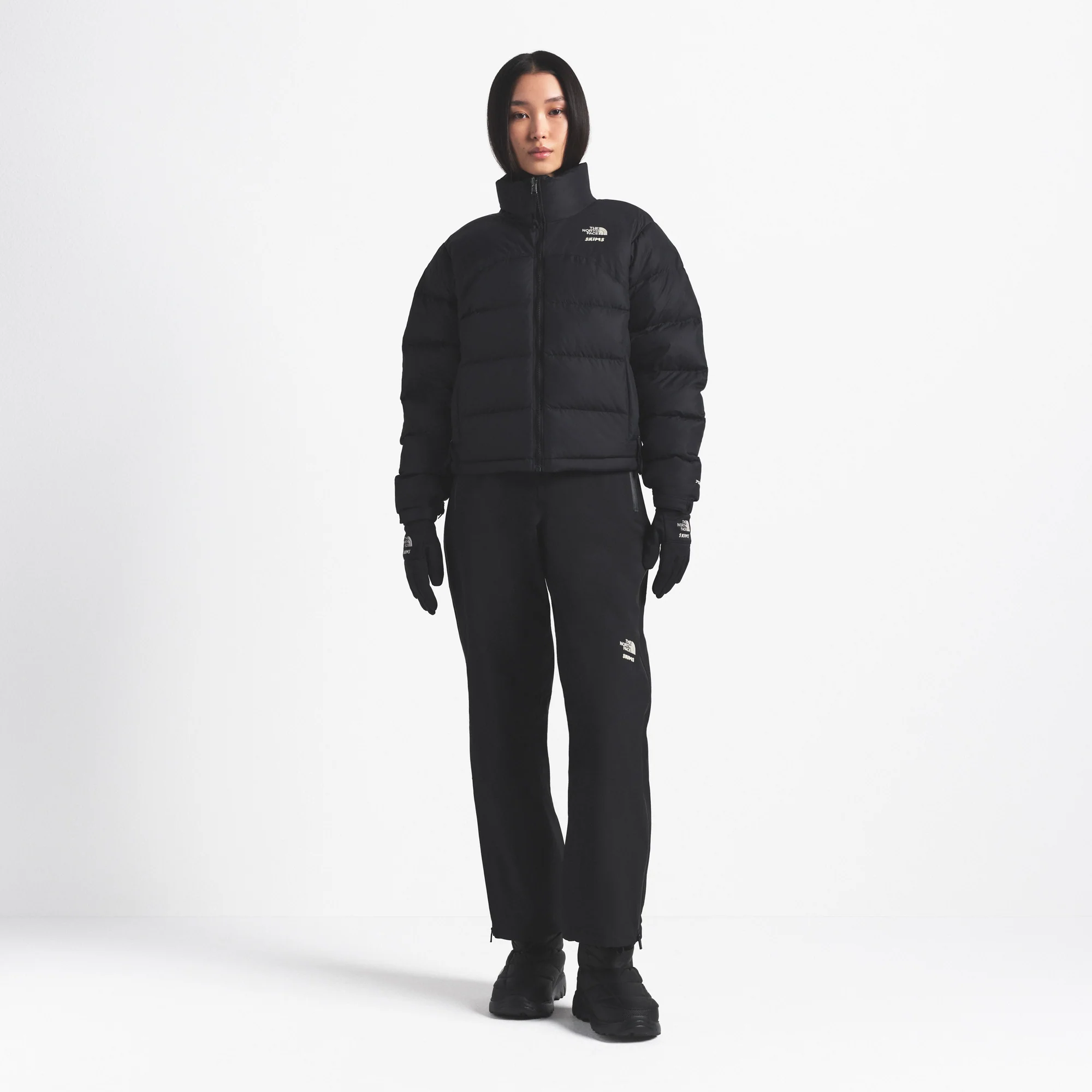 THE NORTH FACE X SKIMS 2000 RETRO NUPTSE JACKET | ONYX - Image 2