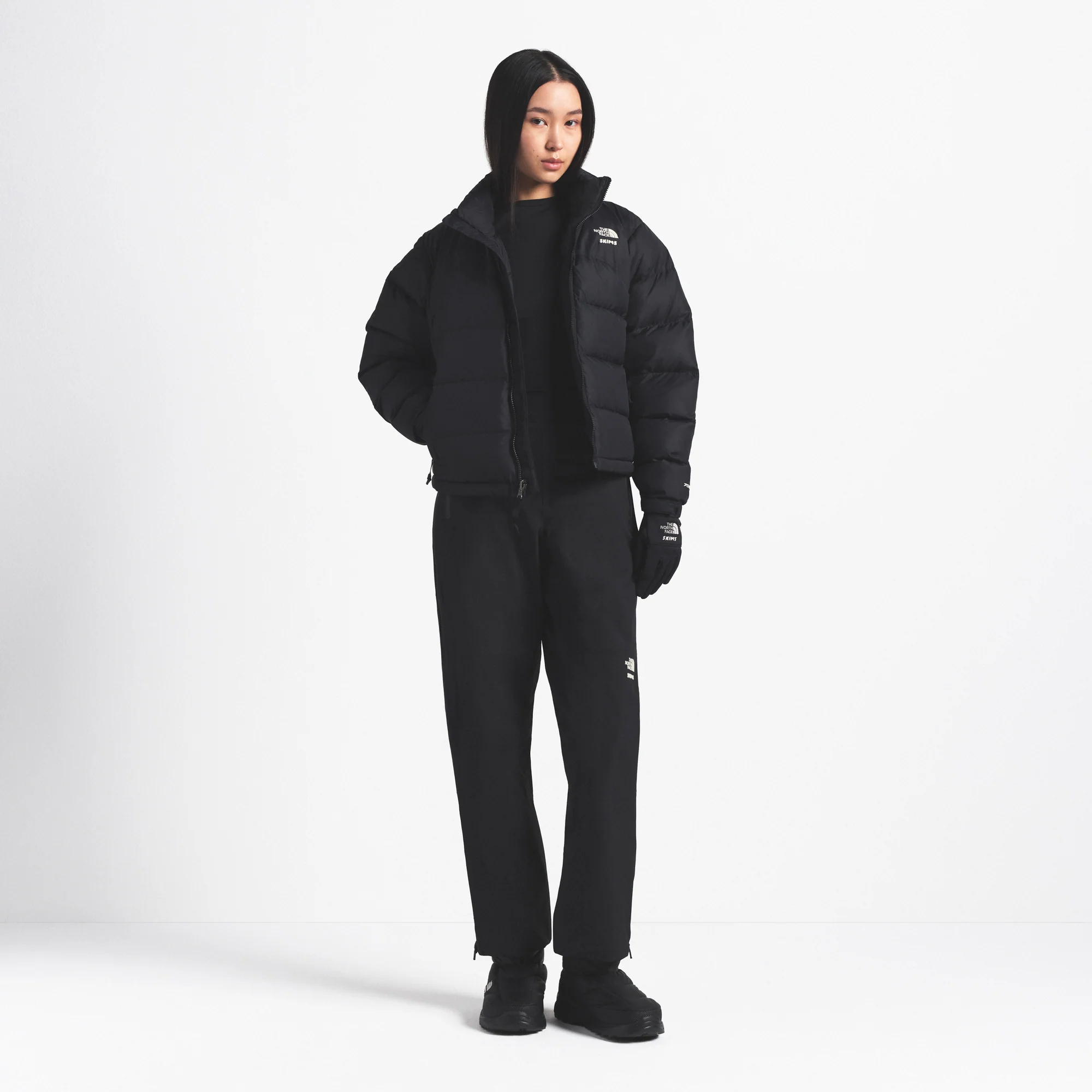 THE NORTH FACE X SKIMS 2000 RETRO NUPTSE JACKET | ONYX - Image 3
