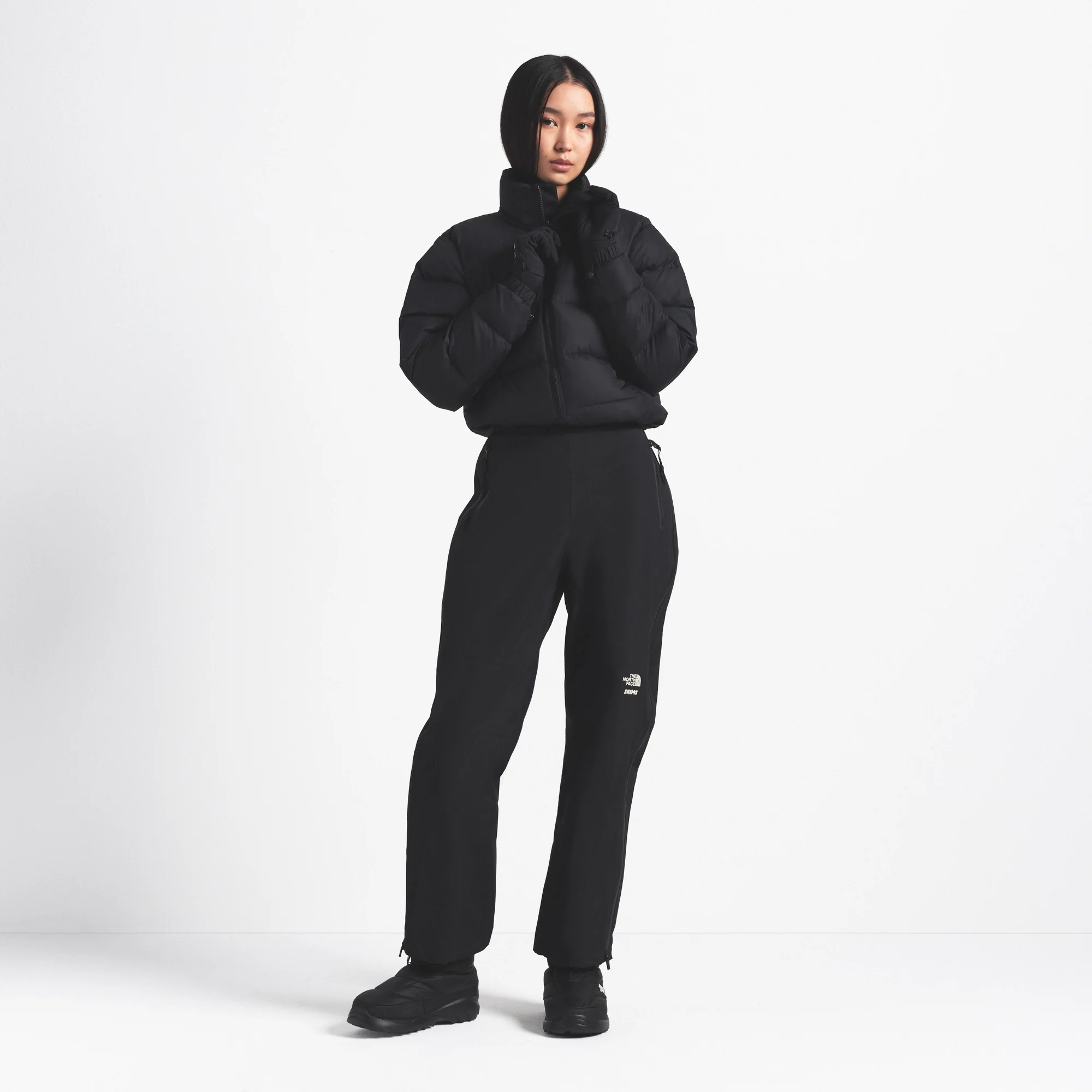THE NORTH FACE X SKIMS 2000 RETRO NUPTSE JACKET | ONYX - Image 4