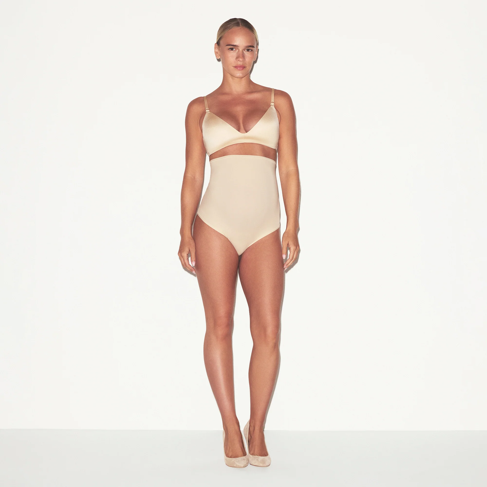 WIRELESS FORM MATERNITY NURSING BRA | SAND - Image 2