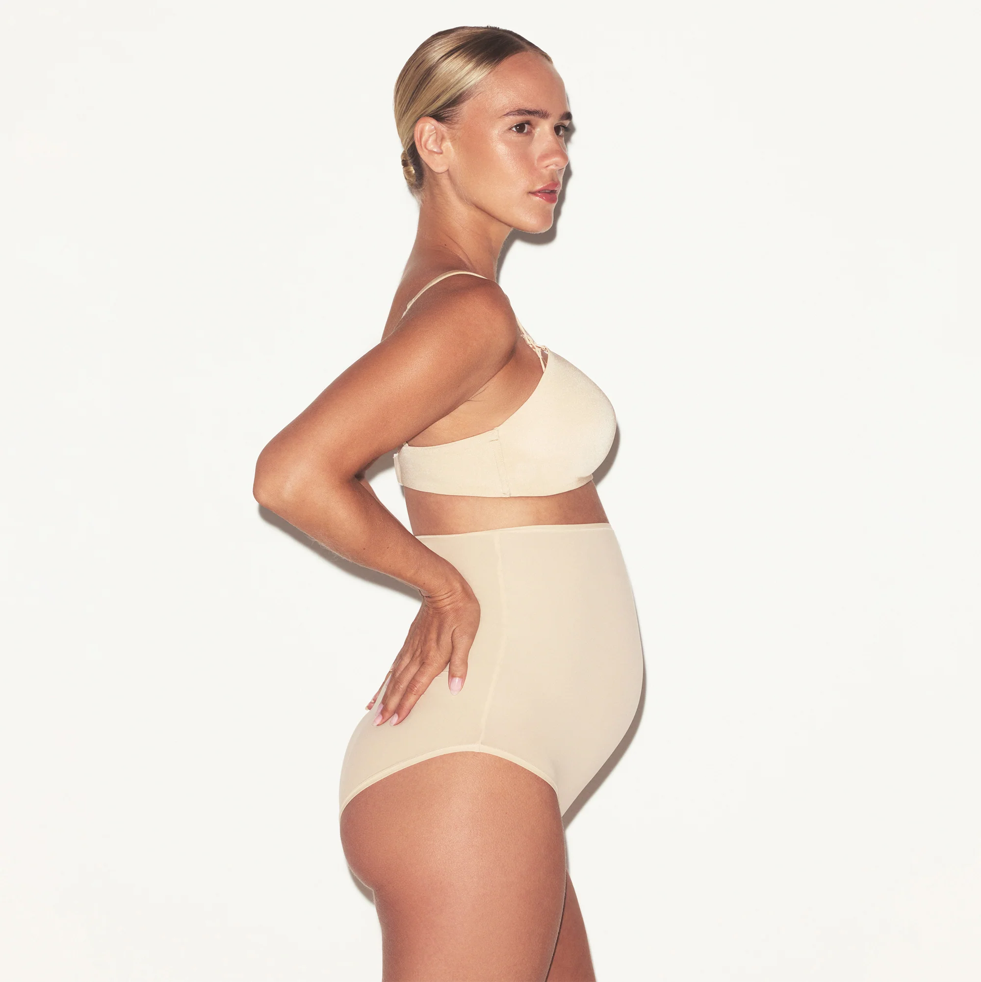 WIRELESS FORM MATERNITY NURSING BRA | SAND - Image 5