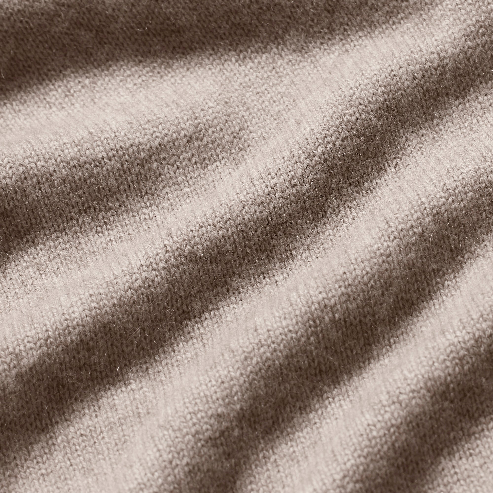 WOOL CASHMERE ZIP UP MOCK NECK SWEATER | LINEN - Image 7
