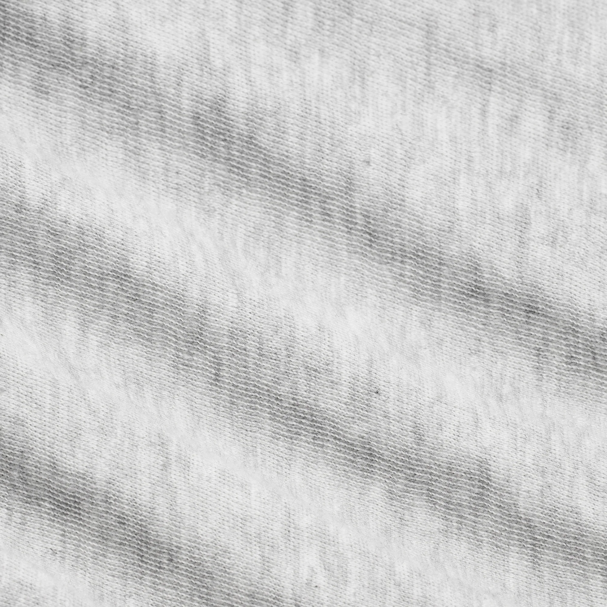 WORN IN JERSEY BABY V NECK TEE | LIGHT HEATHER GREY - Image 5