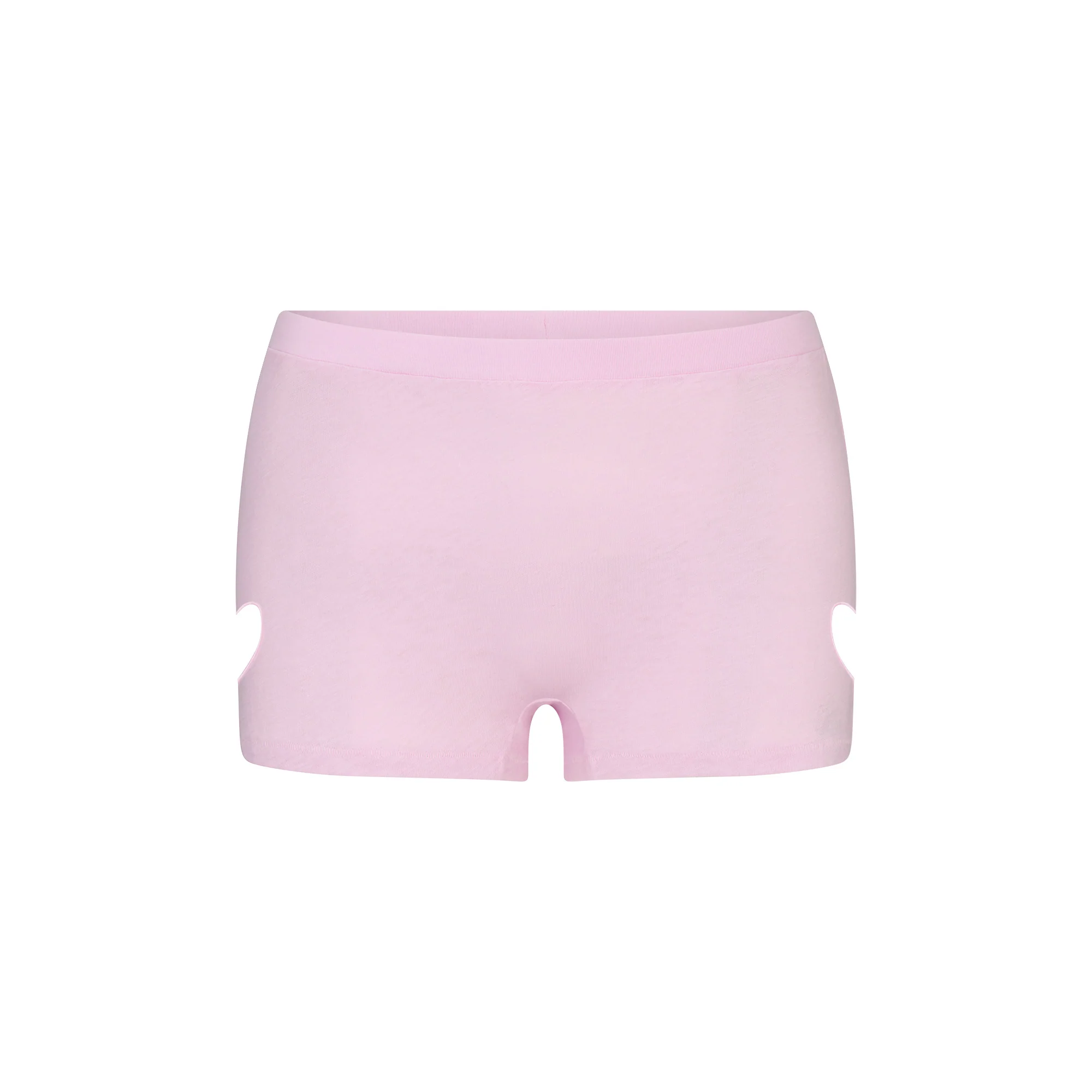 WORN IN JERSEY HEART MICRO SHORT | BABY PINK