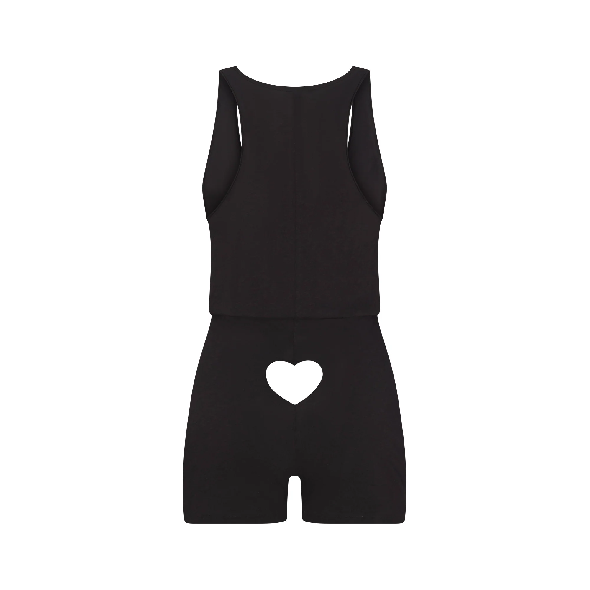 WORN IN JERSEY HEART ONESIE | WASHED ONYX - Image 8
