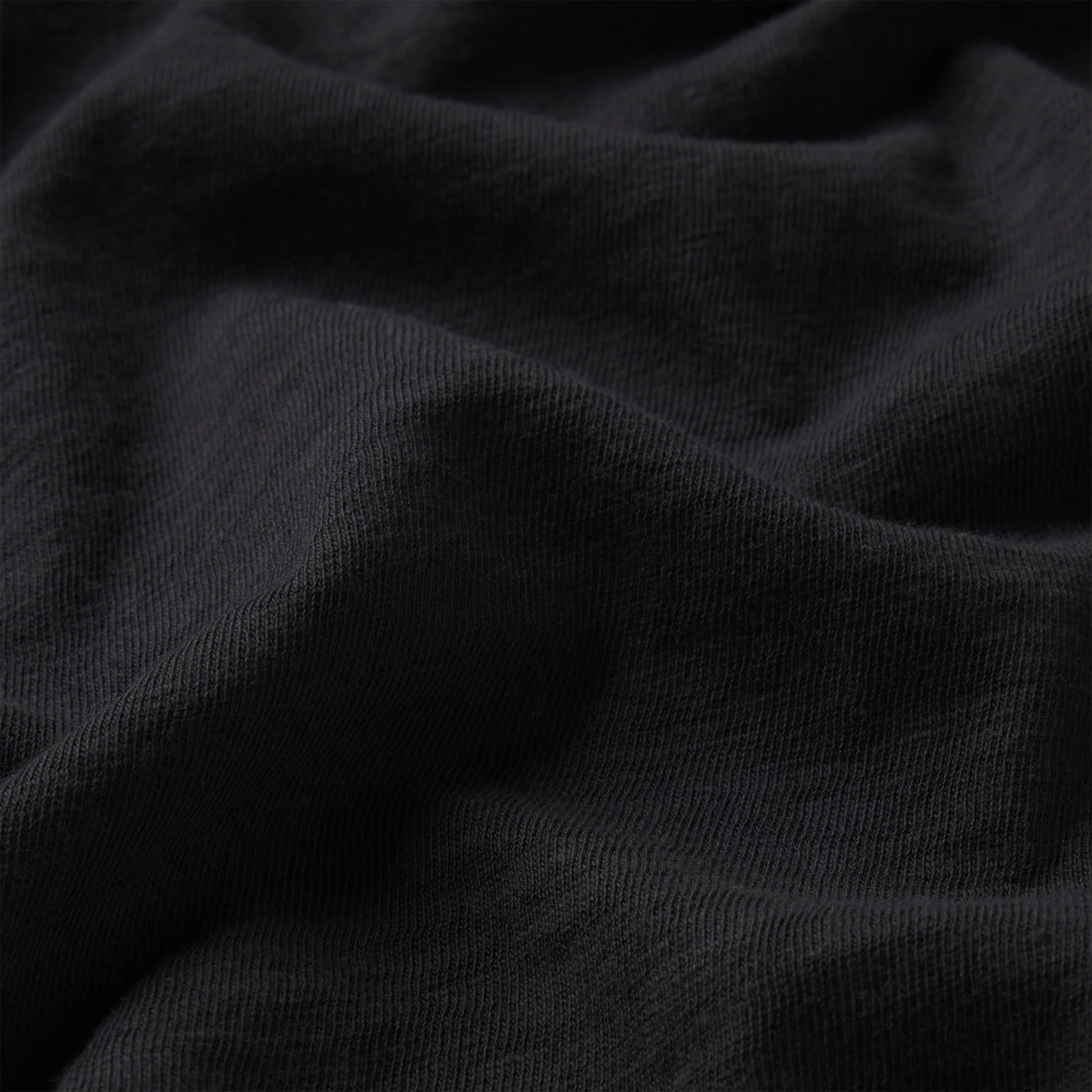 WORN IN JERSEY RUCHED TEE | WASHED ONYX - Image 6