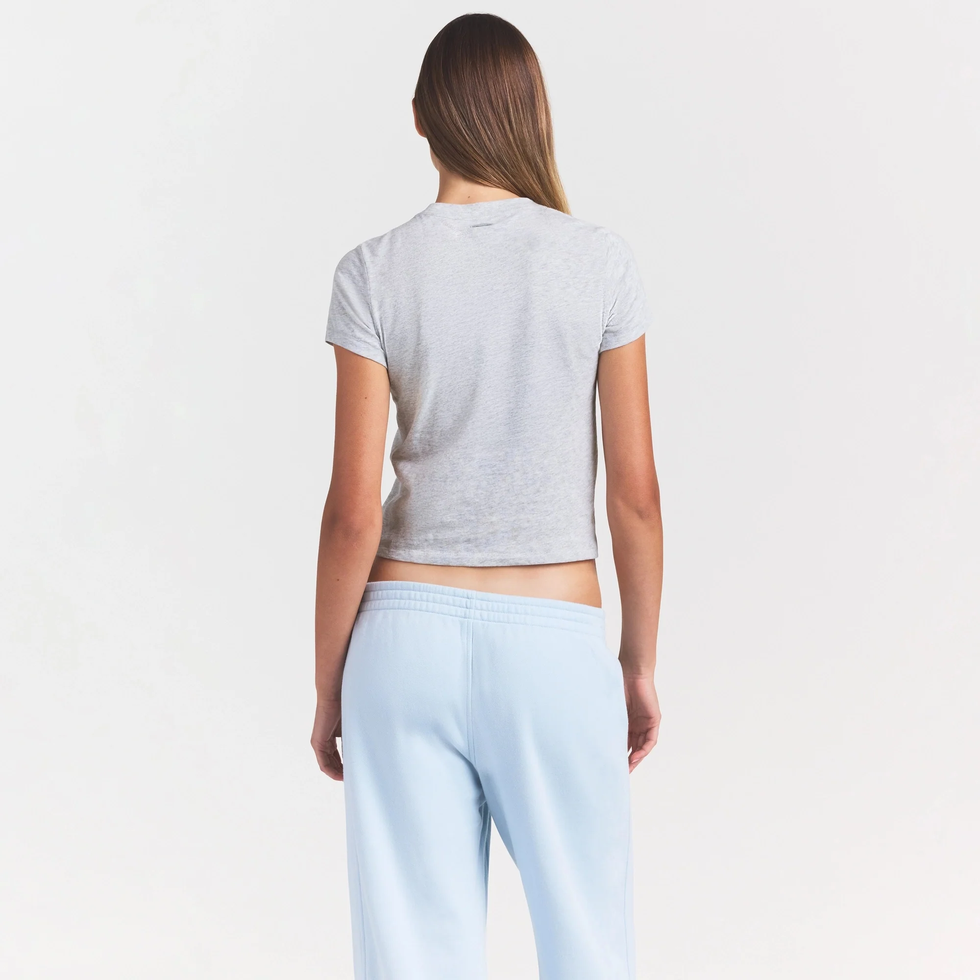 WORN IN JERSEY T-SHIRT | LIGHT HEATHER GREY - Image 4