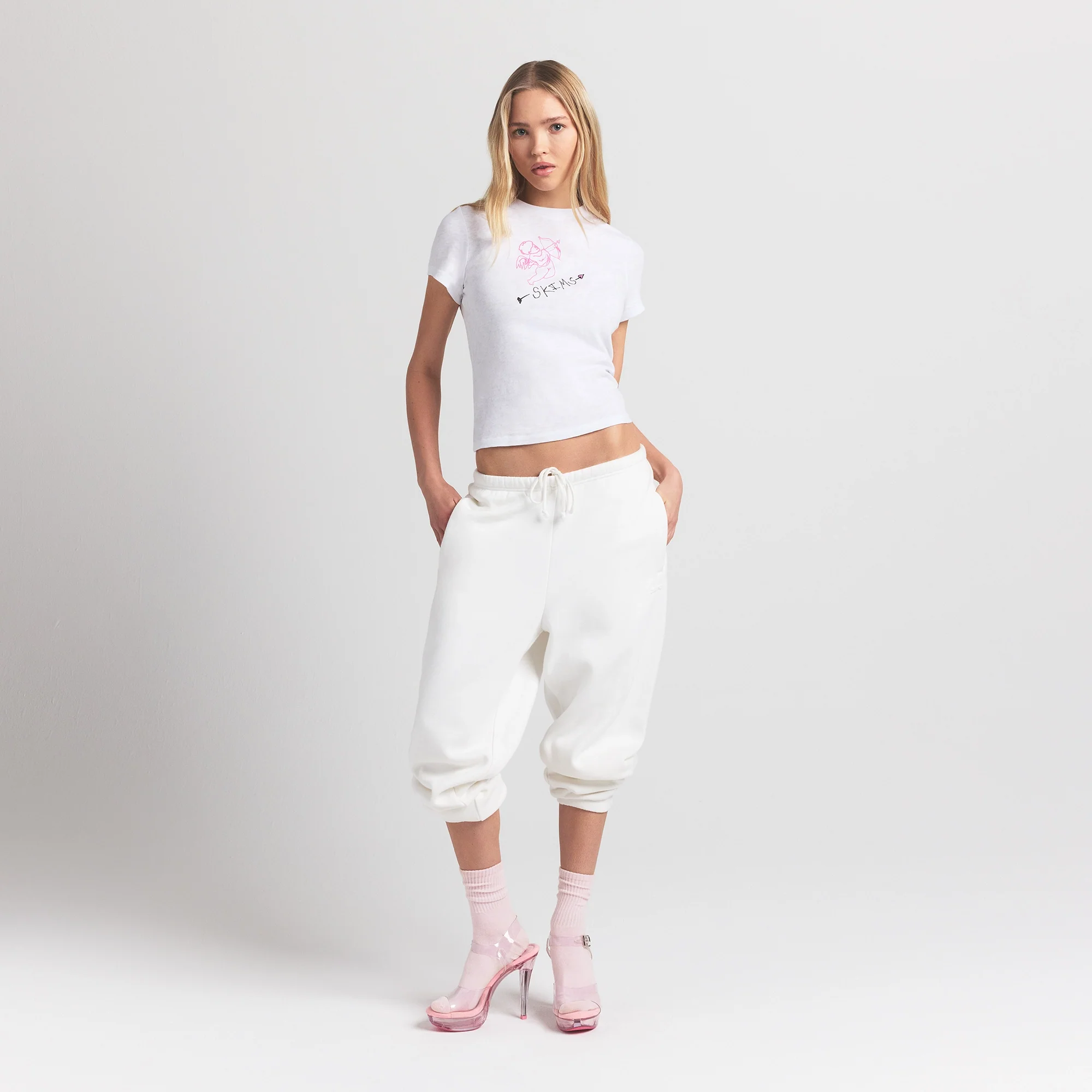 WORN IN JERSEY T-SHIRT | SNOW SKIMS ANGEL - Image 2