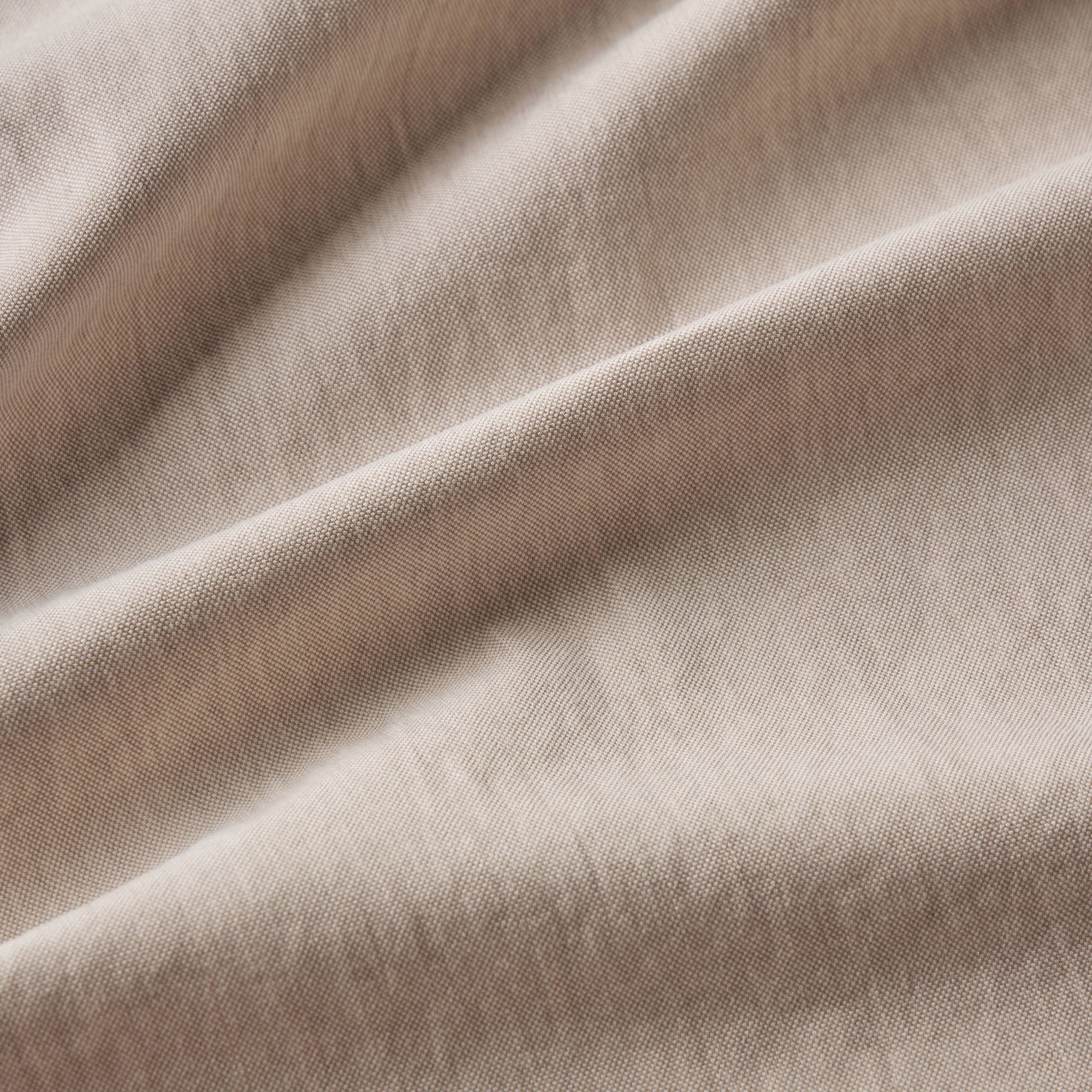 WOVEN MENS RELAXED SHIRT | STONE - Image 5