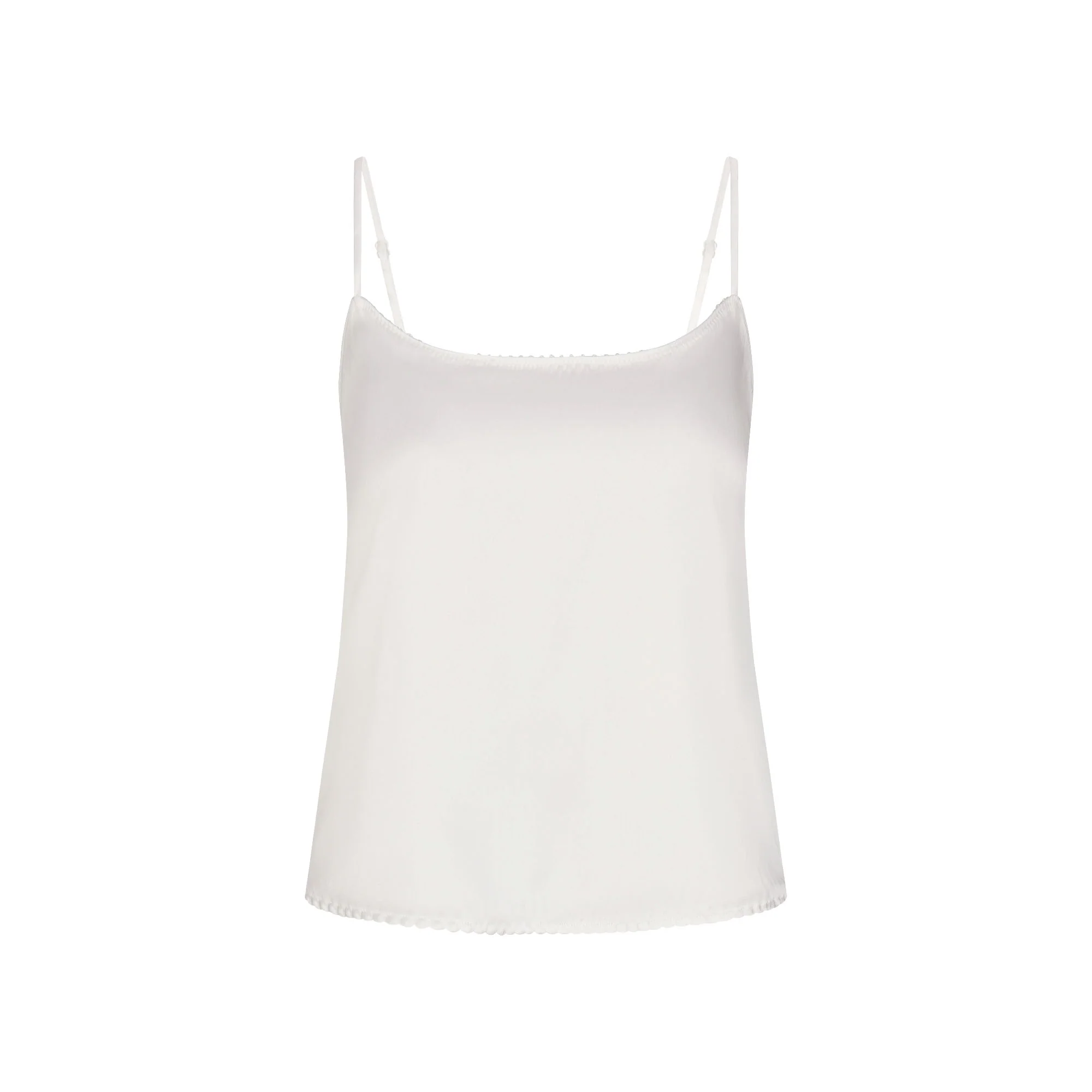 WOVEN SHINE CAMI AND SHORT SLEEP SET | IVORY - Image 6