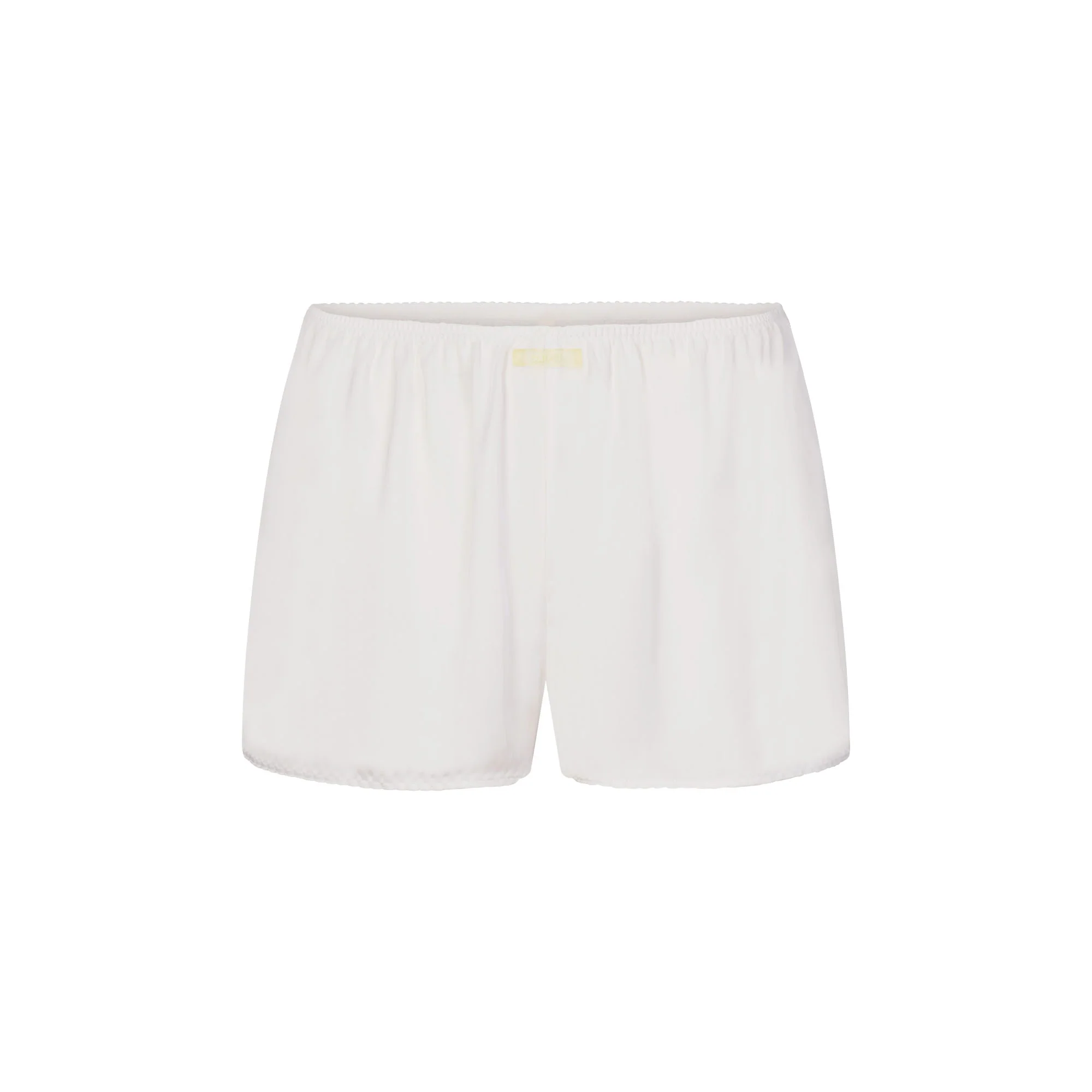 WOVEN SHINE CAMI AND SHORT SLEEP SET | IVORY - Image 7