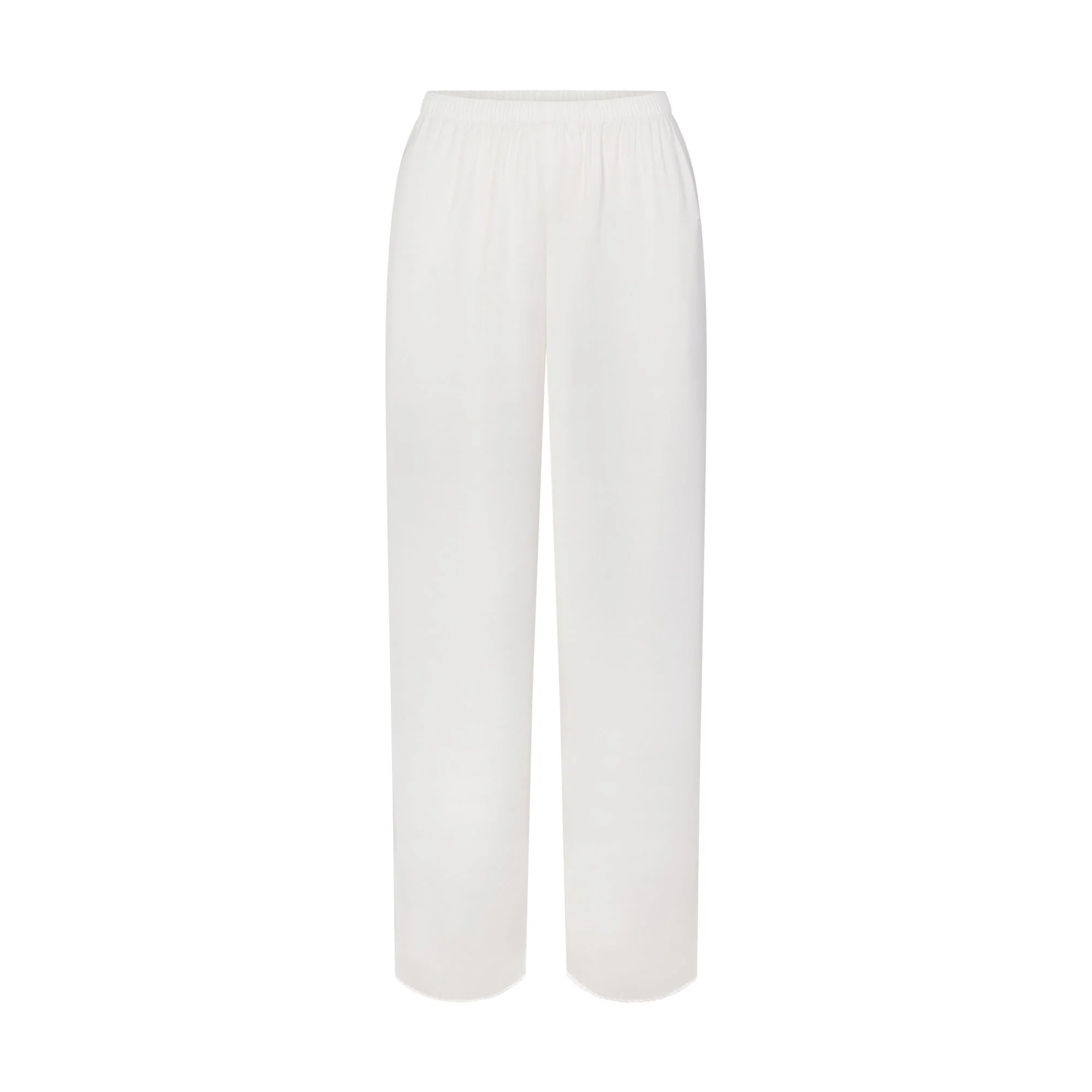 WOVEN SHINE LONG SLEEP SET | IVORY - Image 8